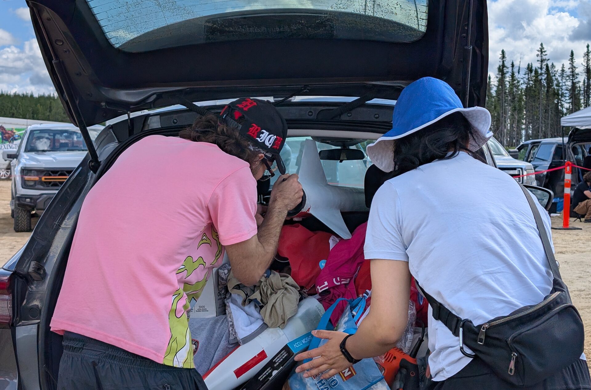 Launch site prep
