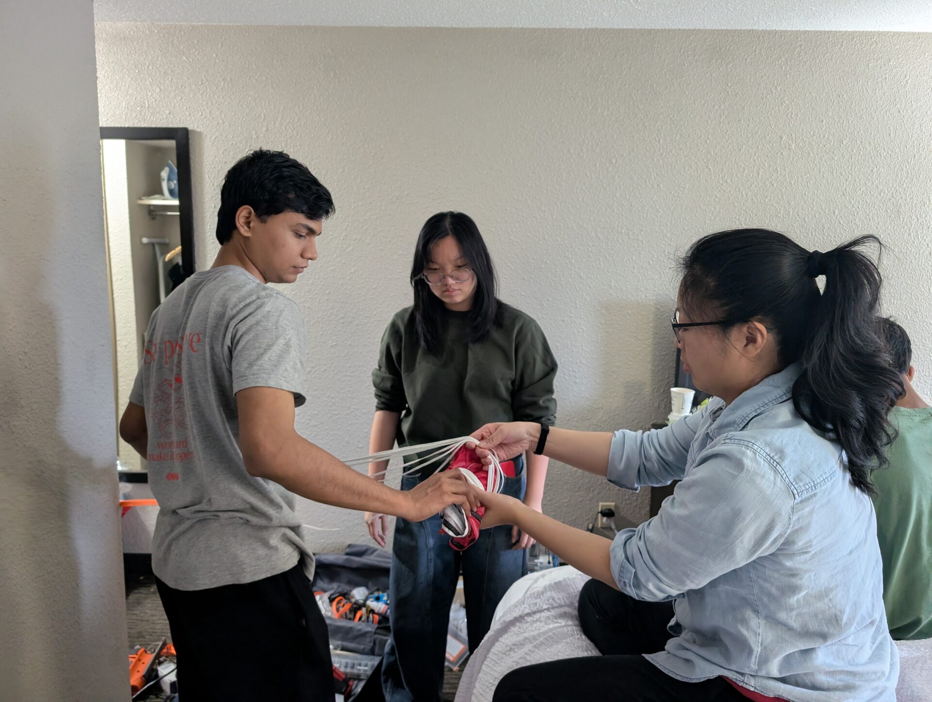 Parachute prep