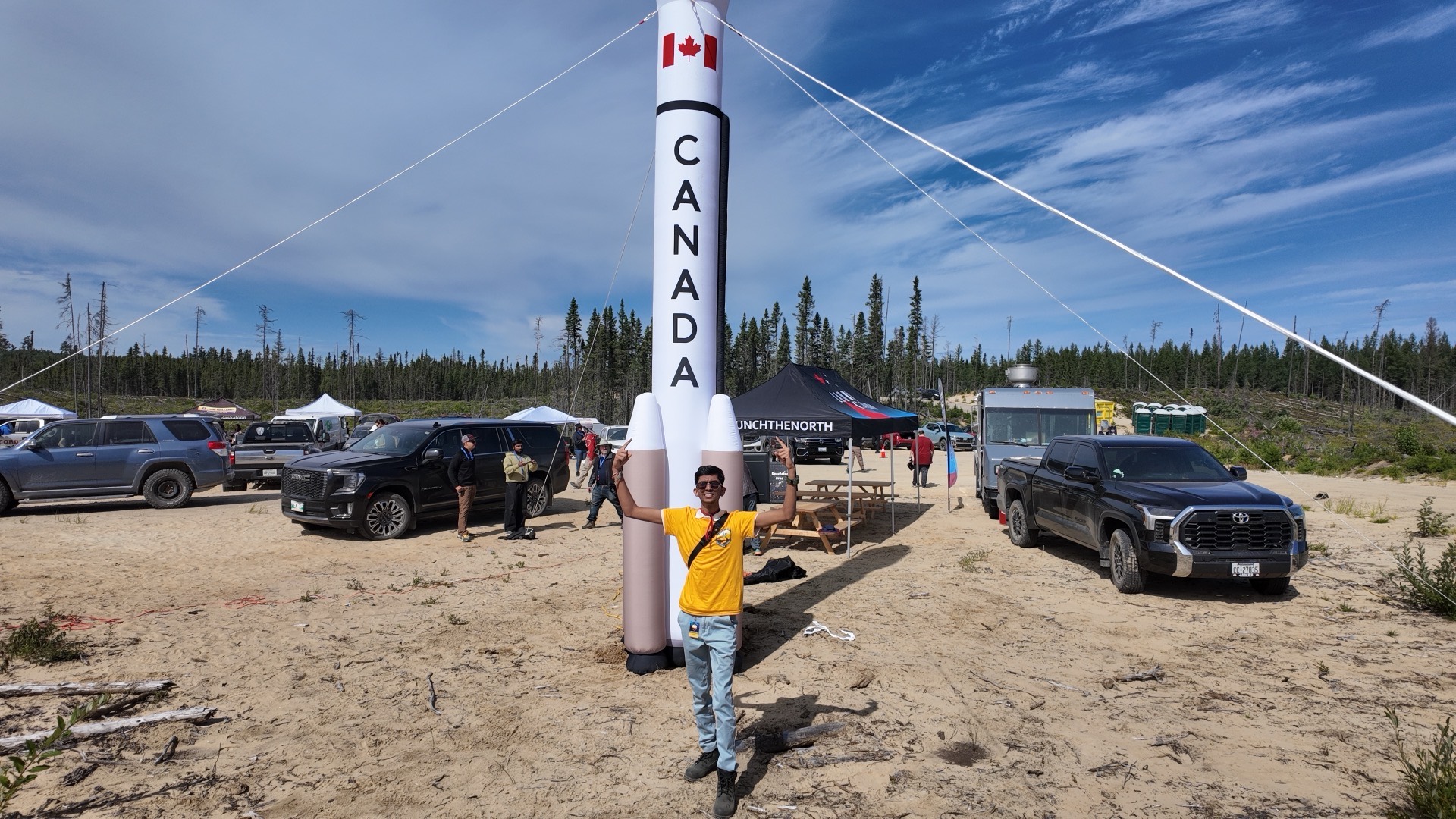 On the pad